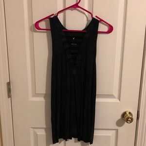 American Eagle Outfitters Black Tank Top